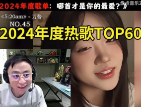 爱游戏体育水晶哥看国语年度热歌TOP60：看到前三后 失望到哭笑不得~